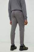 Спортивні штани Columbia чоловічі колір сірий однотонні