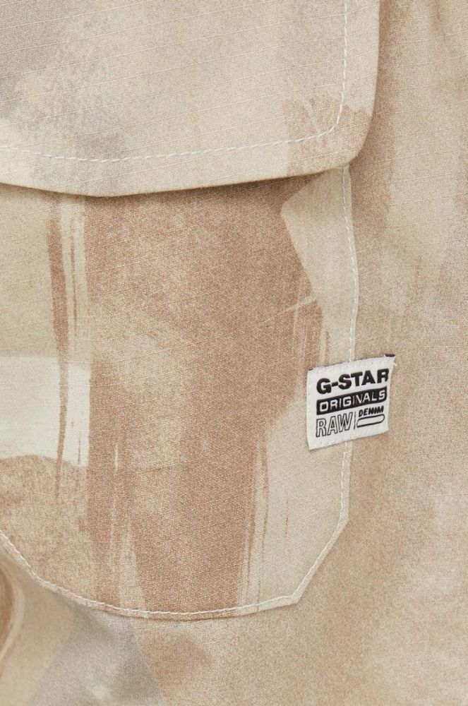Бавовняні штани G-Star Raw колір барвистий фото 4