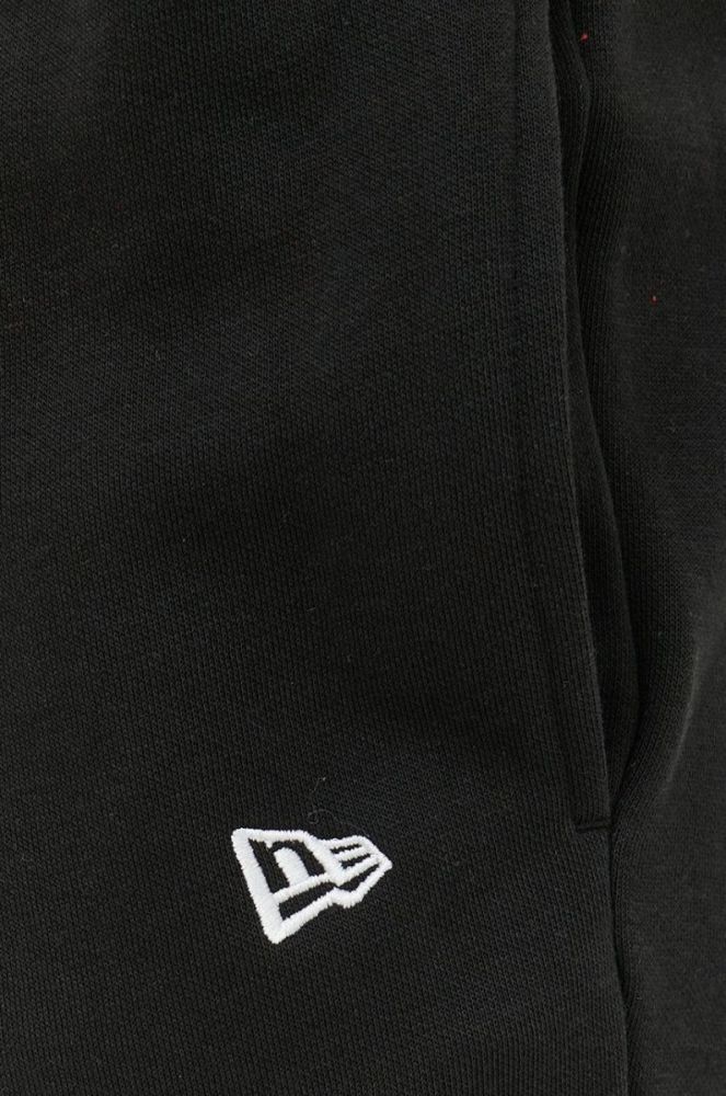 Спортивні штани New Era колір чорний з принтом фото 4
