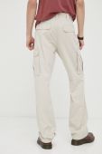 Бавовняні штани Wrangler Casey Jones Cargo колір бежевий прямі