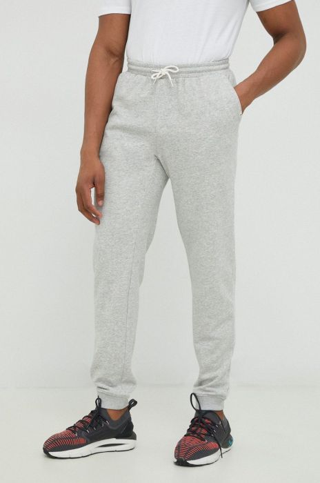 Спортивні штани Quiksilver чоловічі колір сірий однотонні