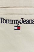 Штани Tommy Jeans чоловічі колір бежевий облягаюче (3015003)
