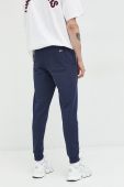 Бавовняні спортивні штани Tommy Jeans колір синій з принтом (3015023)