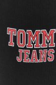Бавовняні спортивні штани Tommy Jeans колір чорний з принтом (3015013)