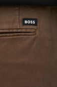 Штани BOSS чоловічі колір зелений облягаюче (3336303) Штани BOSS чоловічі колір зелений облягаюче (3336303)