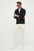 Штани BOSS чоловічі колір бежевий облягаюче (3106537)