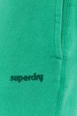 Спортивні штани Superdry колір зелений однотонні (3000941)