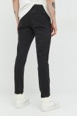 Штани Superdry чоловічі колір чорний облягаюче (3039929)