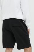 Бавовняні шорти HUGO колір чорний (3144927)