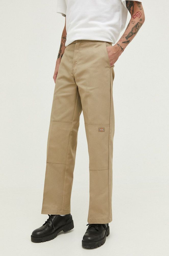 Штани Dickies чоловічі колір зелений пряме DK0A4XK3KHK1-KHAKI