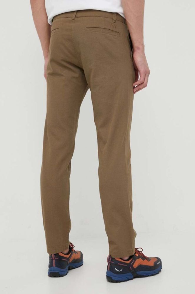 Штани Helly Hansen чоловічі колір зелений фасон chinos фото 3
