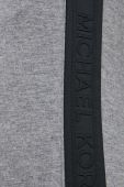 Спортивні штани Michael Kors колір сірий з аплікацією