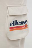 Спортивні штани Ellesse колір бежевий з принтом