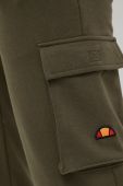 Спортивні штани Ellesse колір зелений з аплікацією