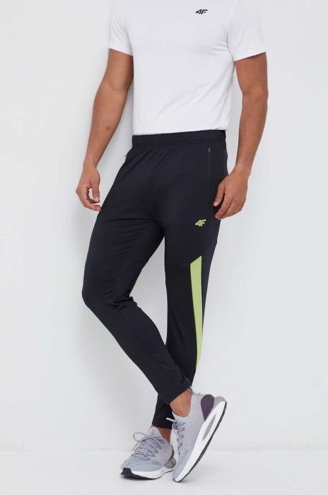 Штани для тренувань 4F колір чорний однотонні (3099379)