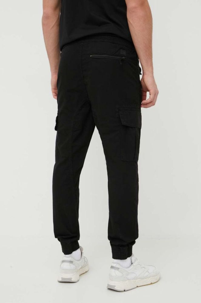 Бавовняні штани Alpha Industries колір чорний 116201.03-Black фото 3