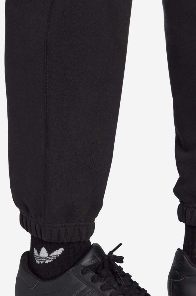 Бавовняні спортивні штани adidas Originals Premium Essentials Pants колір чорний однотонні HB7501-black фото 6
