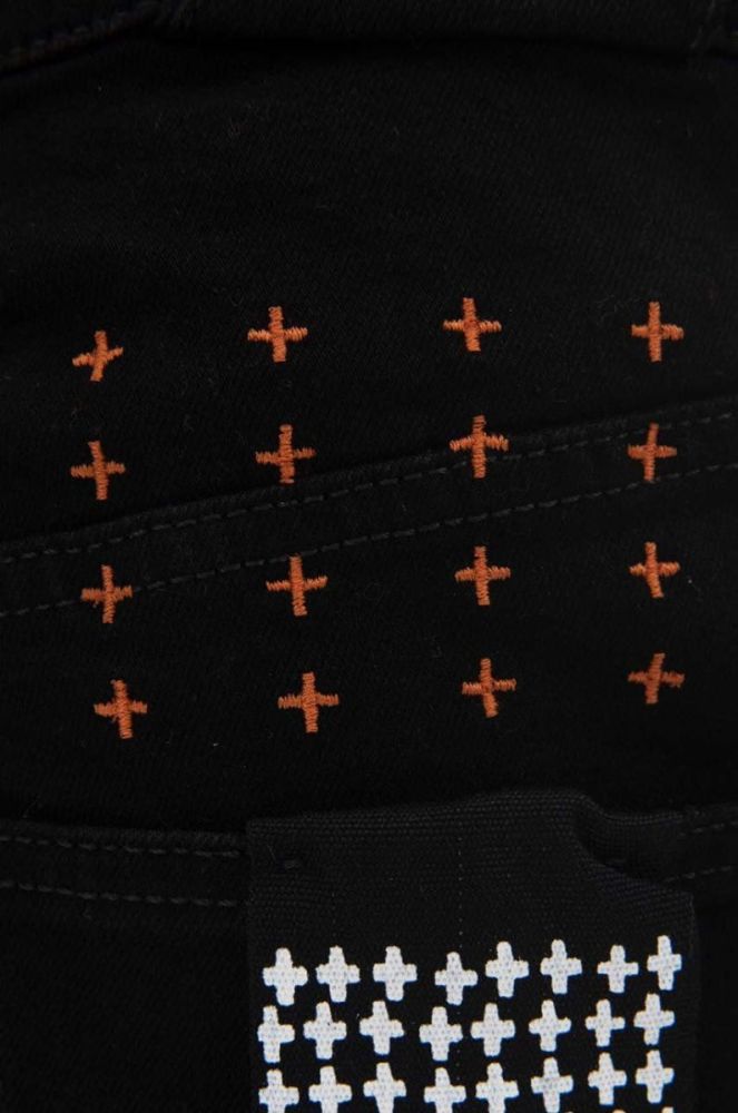 Штани KSUBI Chitch Roll Up чоловічі колір чорний MPS23DJ020-black фото 10