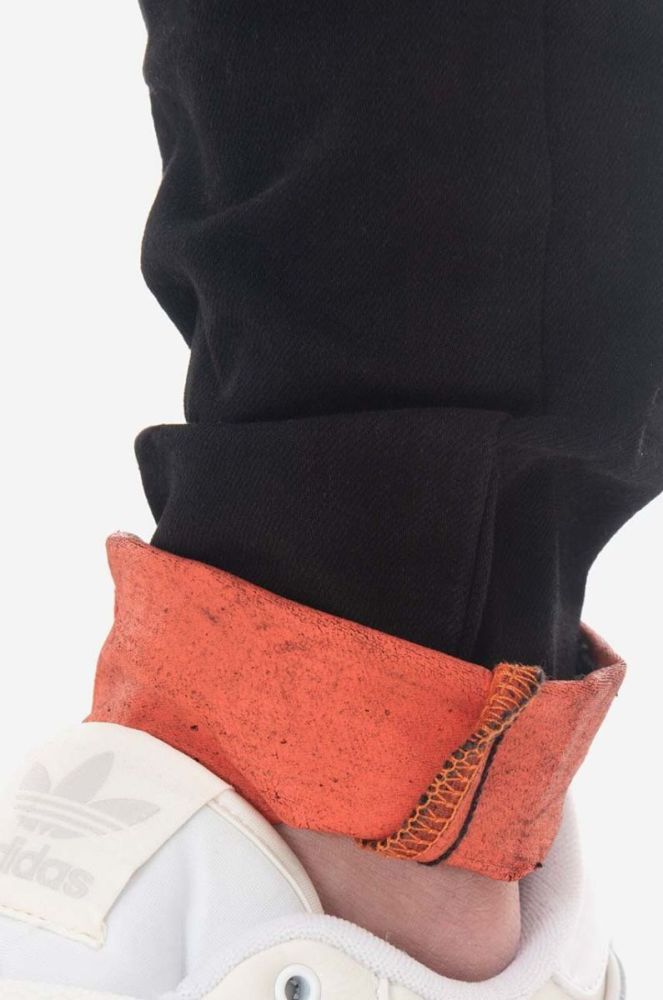 Штани KSUBI Chitch Roll Up чоловічі колір чорний MPS23DJ020-black фото 7