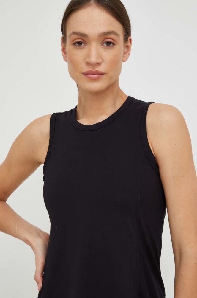 Сукня Dkny колір чорний midi облягаюча (2911551) фото 4