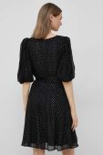 Сукня Dkny колір чорний mini розкльошена (2915157)