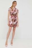 Сукня Guess mini пряма колір барвистий (2848847)