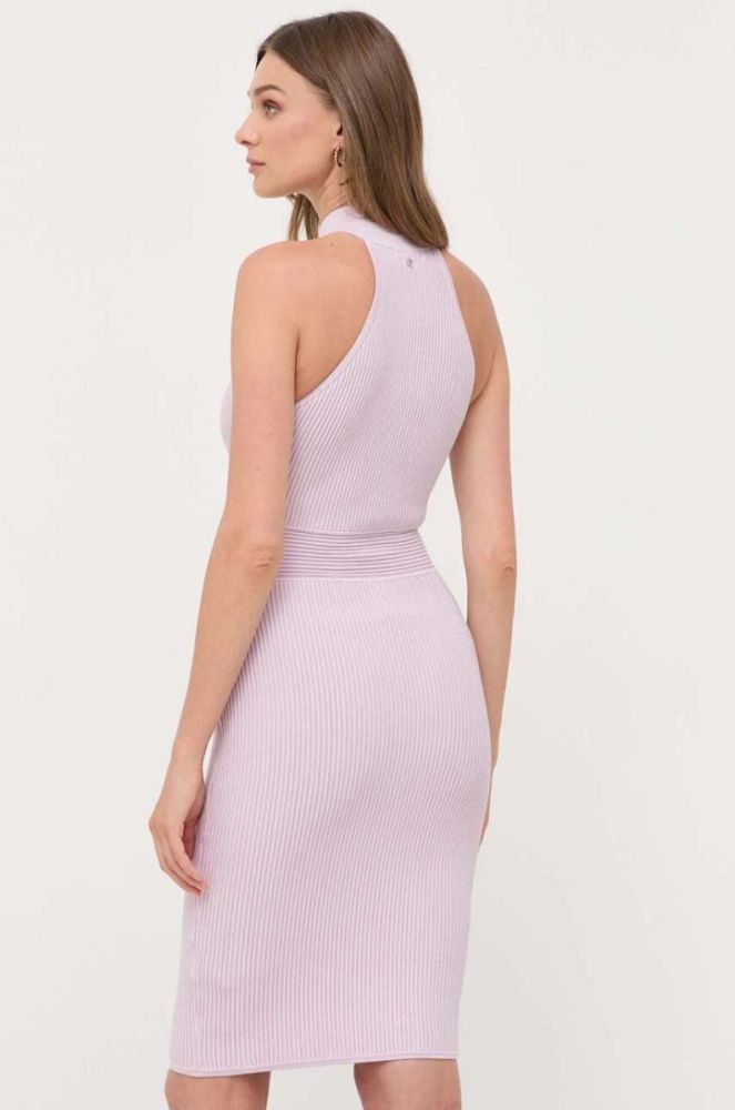Сукня Guess колір фіолетовий mini облягаюча (2917494) фото 3
