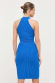 Сукня Guess mini облягаюча колір блакитний (3303895)