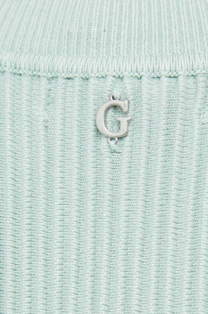 Сукня Guess колір зелений mini облягаюча (2917446) фото 5