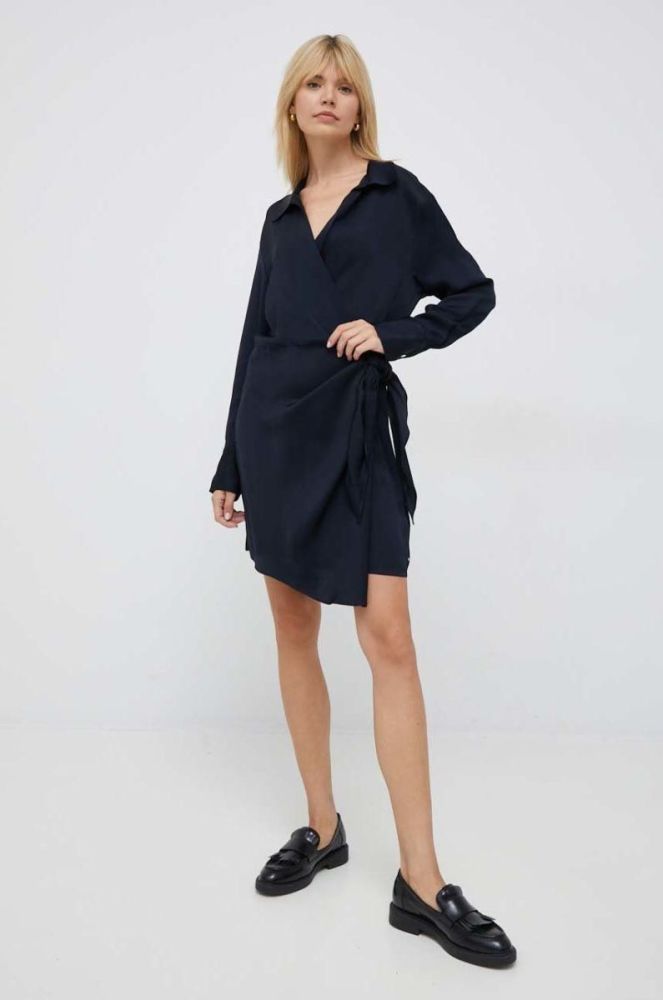 Сукня Tommy Hilfiger колір синій mini пряма (2870914) фото 2