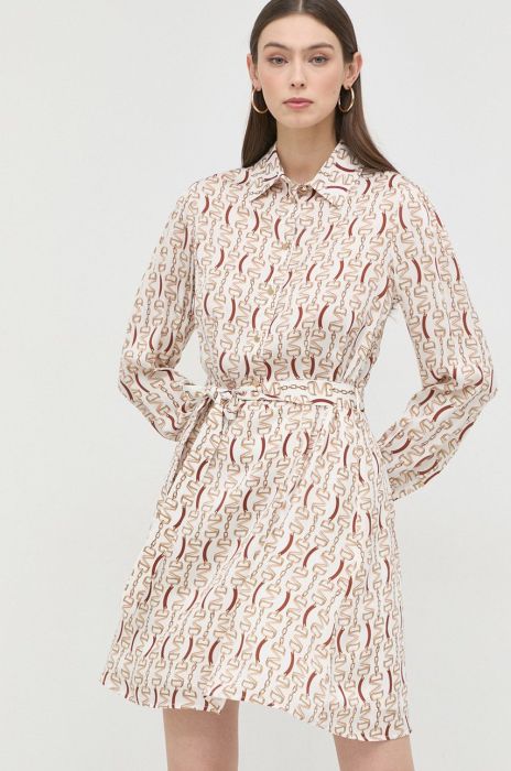 Сукня Marciano Guess колір бежевий mini розкльошена (2929664)