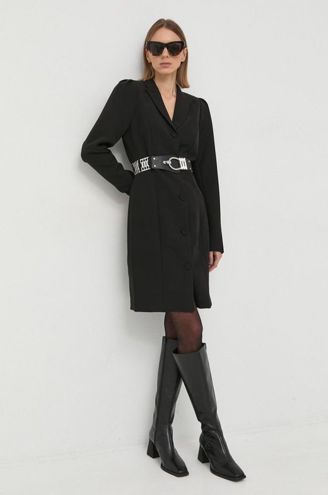 Сукня Bruuns Bazaar Rubysus Lyda колір чорний mini облягаюча