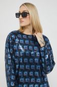Сукня HUGO mini oversize колір блакитний