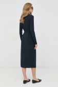 Сукня Max Mara Leisure колір синій midi пряма (2915219)