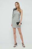 Сукня Custommade колір сірий mini пряма