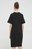 Бавовняна сукня Love Moschino колір чорний mini пряма (3019967)