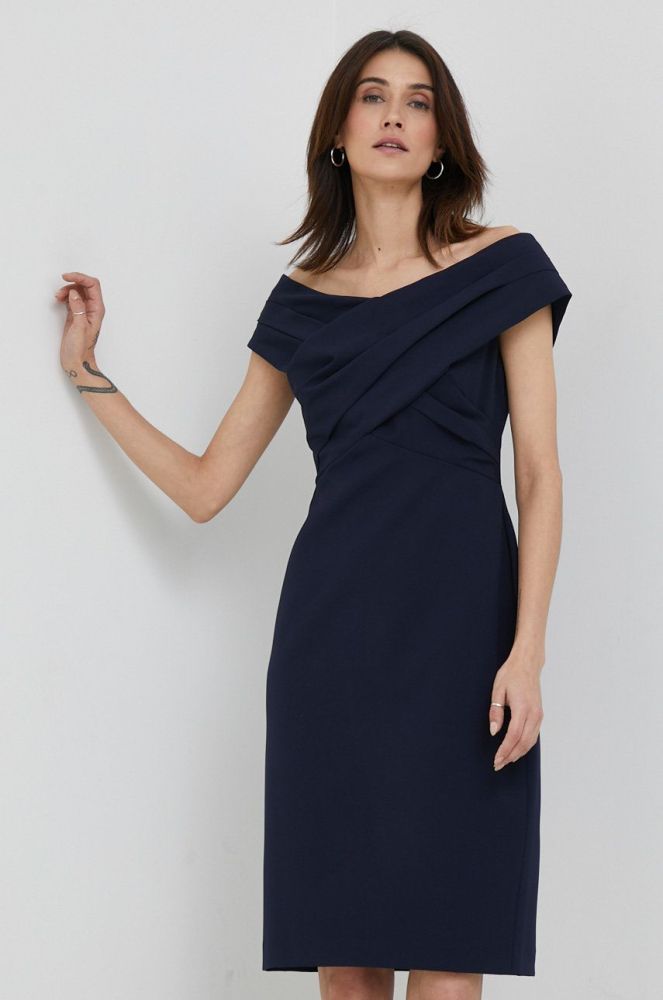Сукня Lauren Ralph Lauren колір синій mini пряма (2893934)