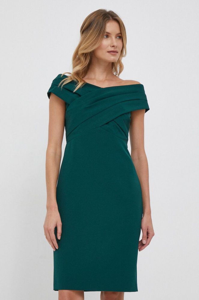 Сукня Lauren Ralph Lauren колір зелений mini пряма (3505070)