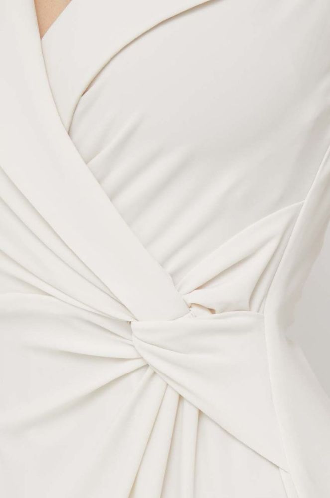 Сукня Lauren Ralph Lauren колір бежевий maxi розкльошена (2906400) фото 5