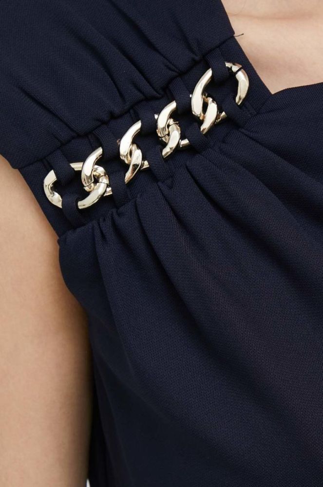 Сукня Lauren Ralph Lauren колір синій mini облягаюча (2891197) фото 5