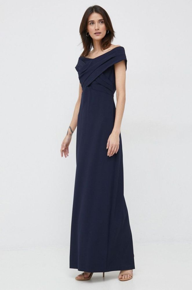 Сукня Lauren Ralph Lauren колір синій maxi пряма (2893949) фото 2