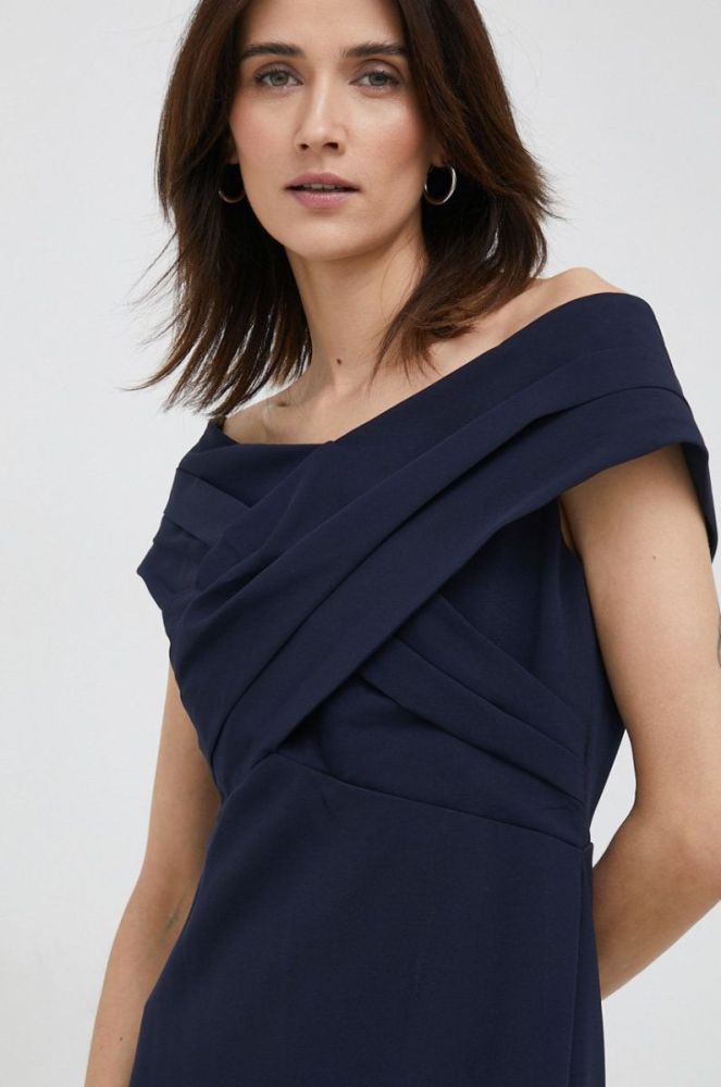 Сукня Lauren Ralph Lauren колір синій maxi пряма (2893949) фото 3
