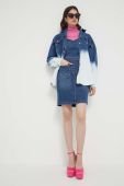 Джинсова сукня Love Moschino mini пряма колір блакитний