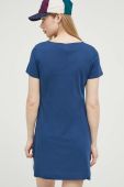 Бавовняна сукня Love Moschino mini пряма колір блакитний (3191605)