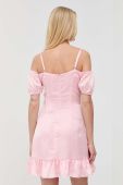 Сукня Guess колір рожевий mini пряма (3015054)