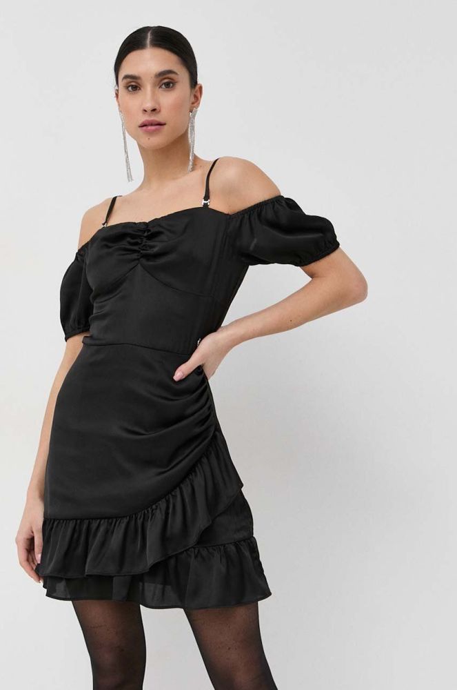 Сукня Guess колір чорний mini пряма (3015039)