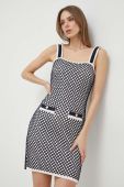 Сукня Guess колір білий mini облягаюча (3036478)