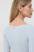 Сукня Guess mini розкльошена колір блакитний (3082759)
