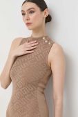 Сукня Guess колір коричневий mini облягаюча (3082780)