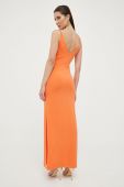 Сукня Guess колір помаранчевий maxi пряма (3181708)